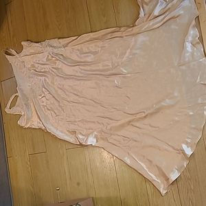 Vintage silk nitegown